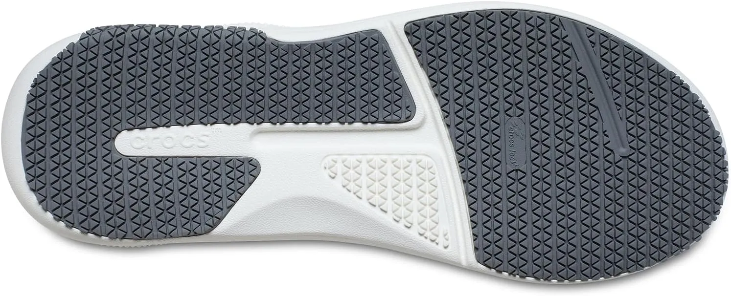 Crocs Men's On The Clock Work Sneakers, Slip Resistant Shoes
