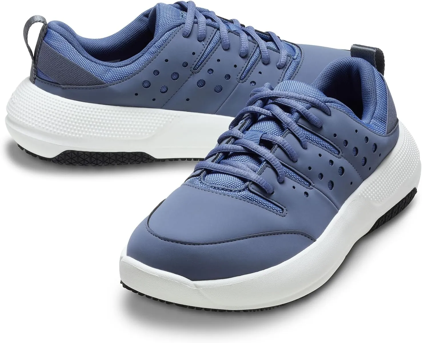 Crocs Men's On The Clock Work Sneakers, Slip Resistant Shoes