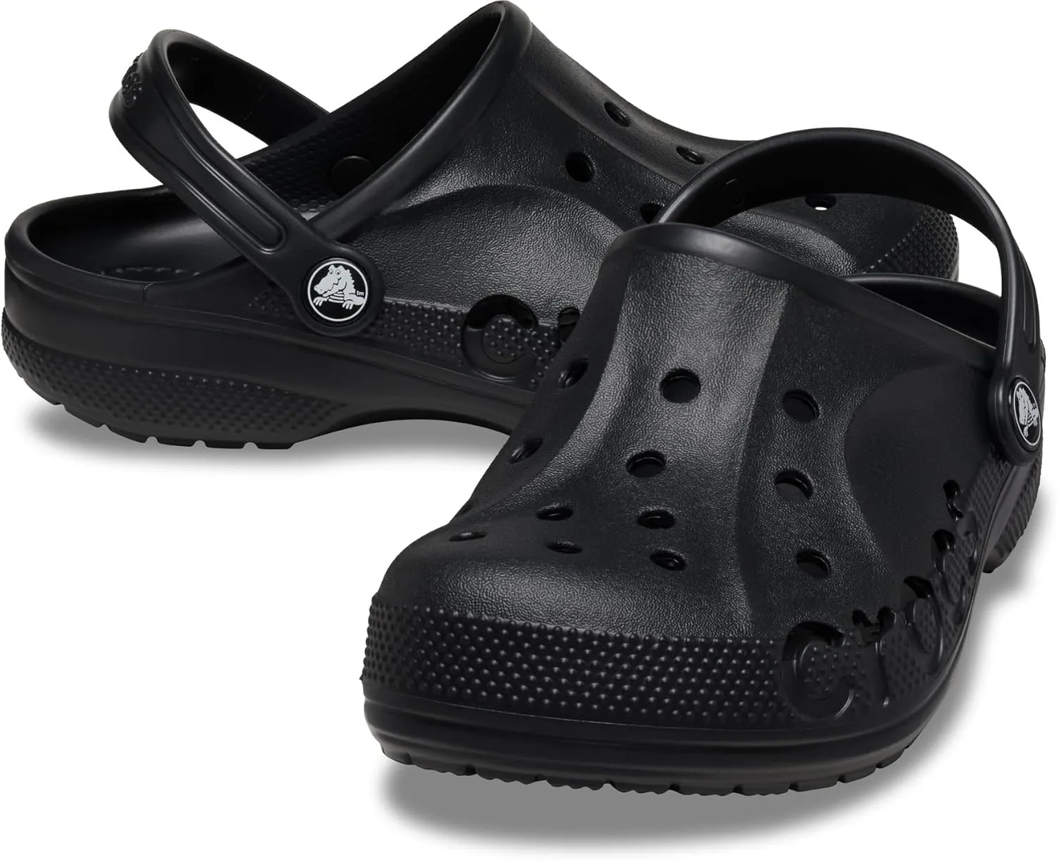 Crocs Via Clog, Slip-on Shoes for Kids and Toddlers, Black, 5 US Unisex