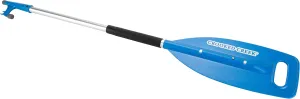 Crooked Creek Telescoping Boat Paddle with Hook - Extends 36-inches to 54-inches - Compact Design for Storage (50645)