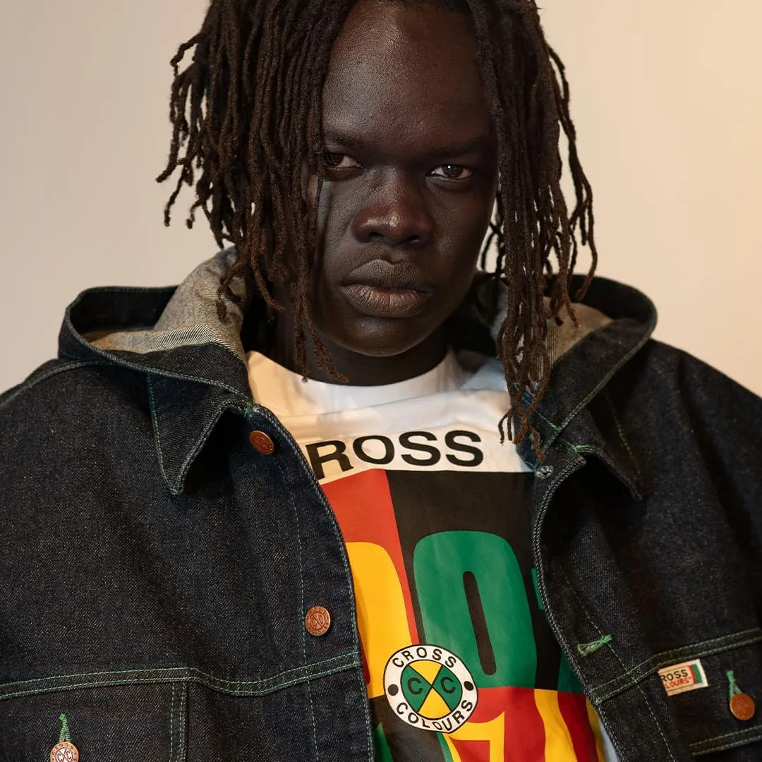 CROSS COLOURS Urban Retro 1990's Vintage | T-Shirt