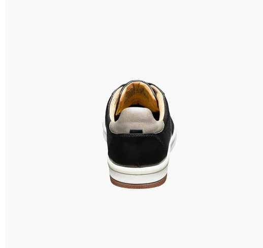 Crossover Lace to Toe Sneaker-Black