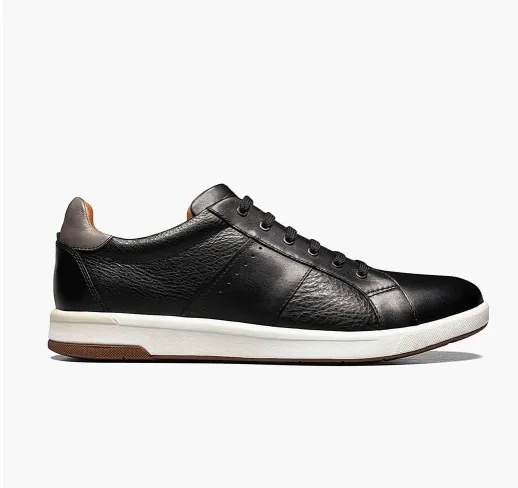 Crossover Lace to Toe Sneaker-Black
