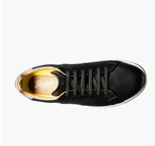 Crossover Lace to Toe Sneaker-Black