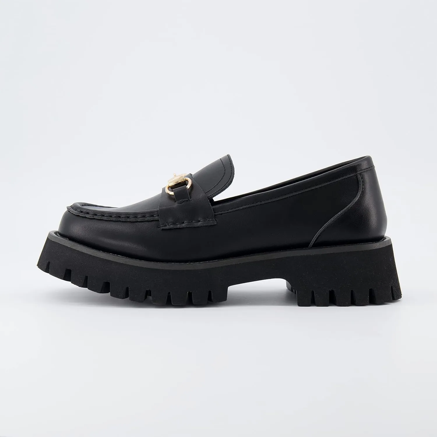 CUSHIONAIRE Women's Dillan Buckle Slip on Loafer  Memory Foam