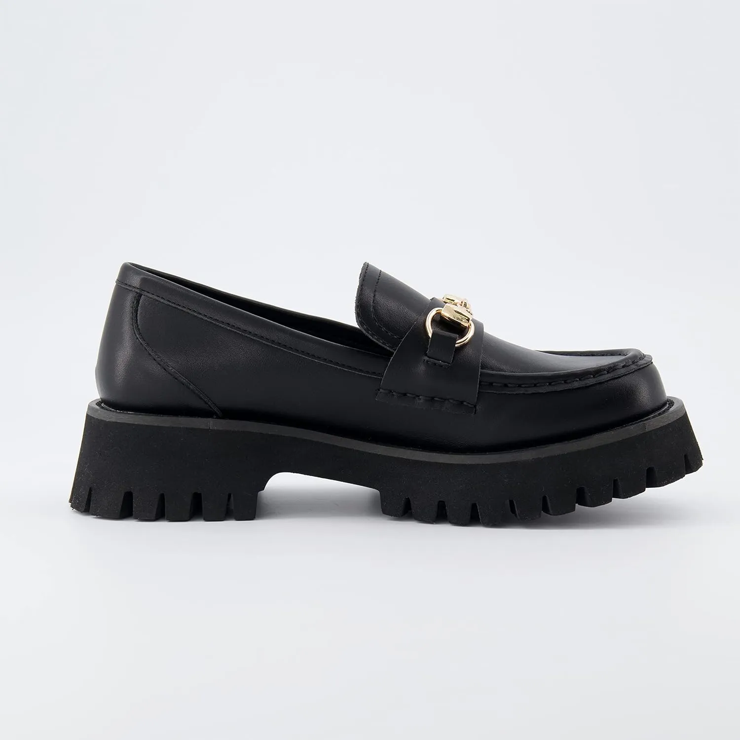 CUSHIONAIRE Women's Dillan Buckle Slip on Loafer  Memory Foam
