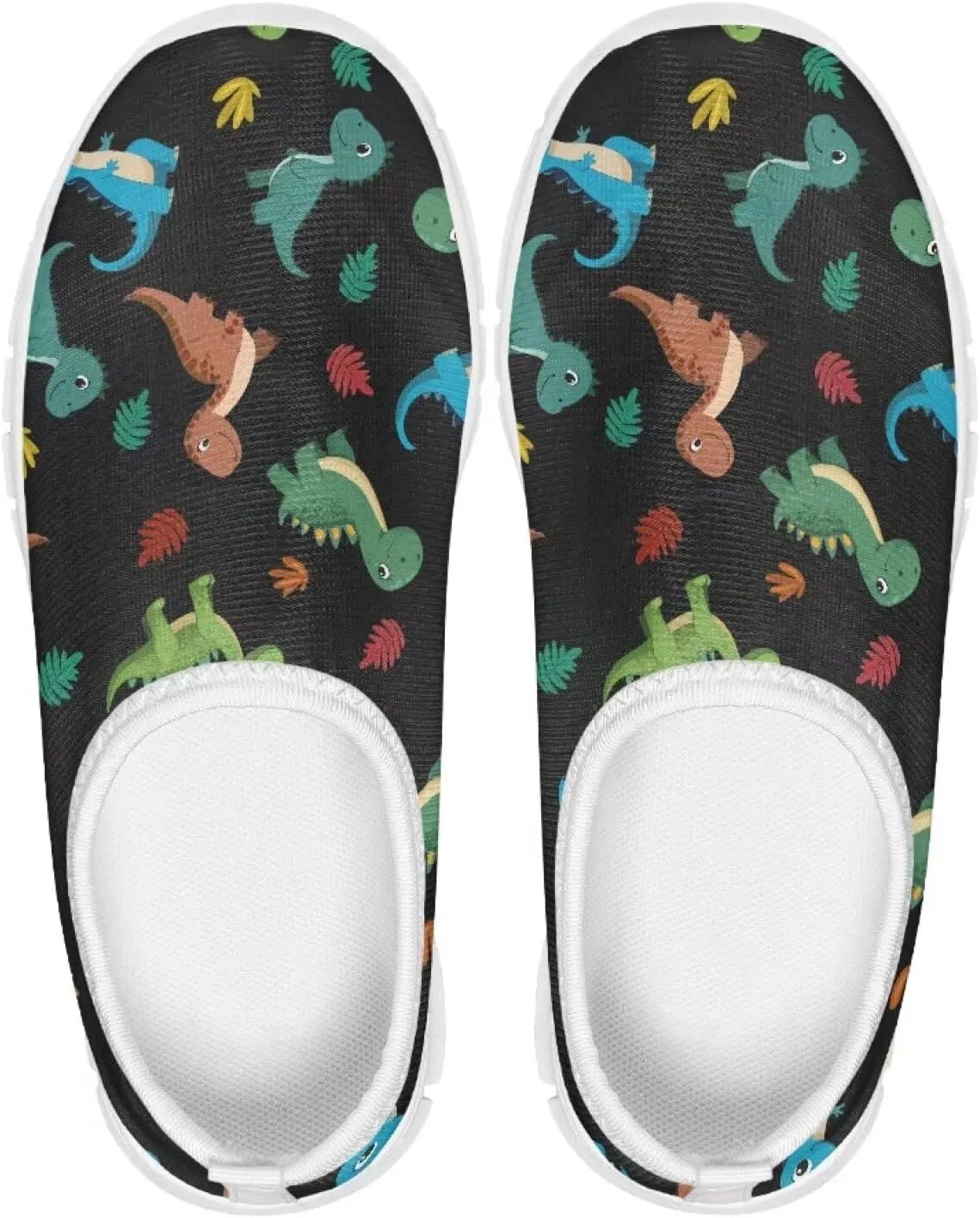 Cute Slip-On Walking Shoes for Children Soft Casual Flat Non-Slip Shoes Low-Top Outdoor Sneakers Boys Girls US Size 11-15