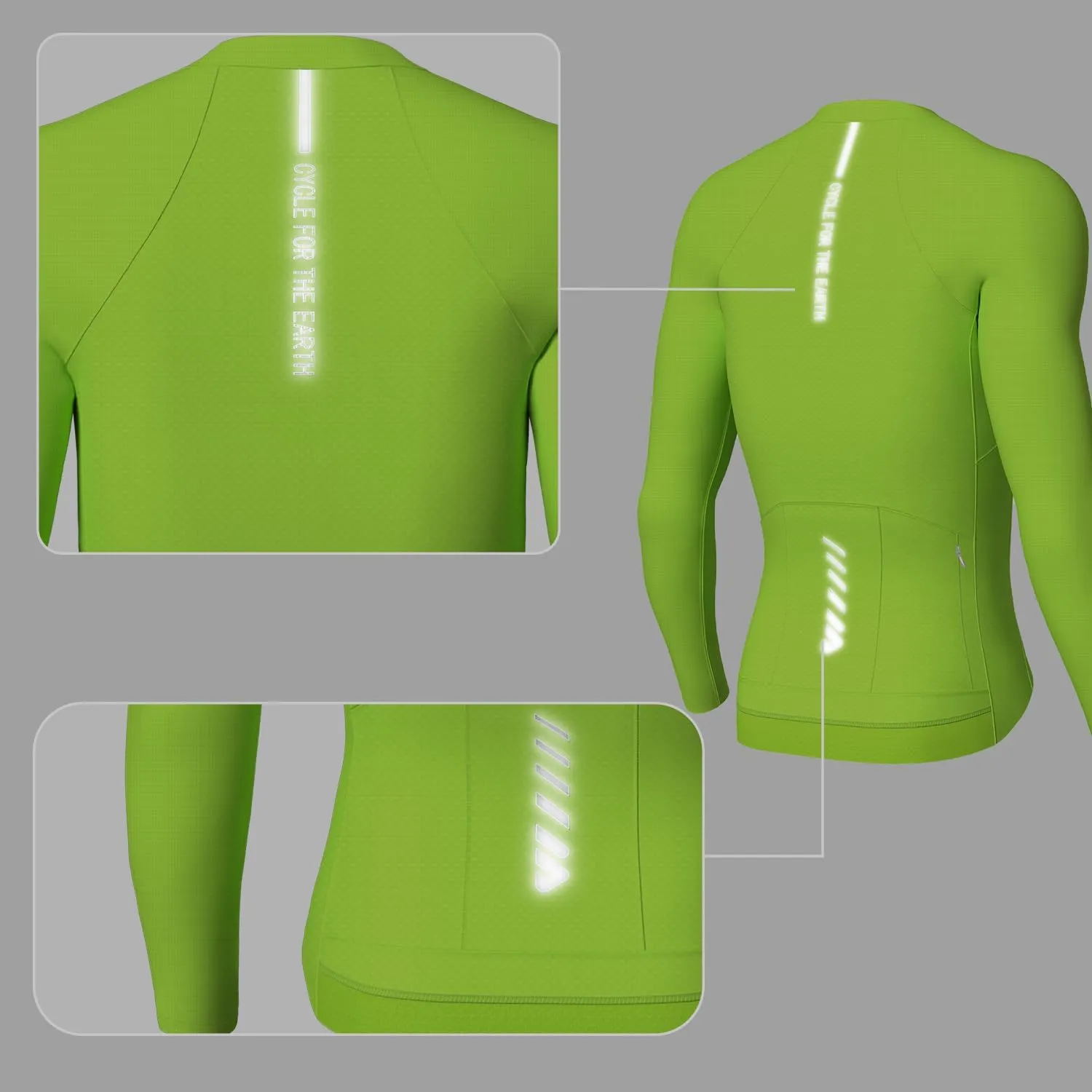 Cycling Jersey Men Short Sleeve, Road Bike Jerseys Full Zipper with Pockets, Bicycle Clothing Breathable Quick Dry