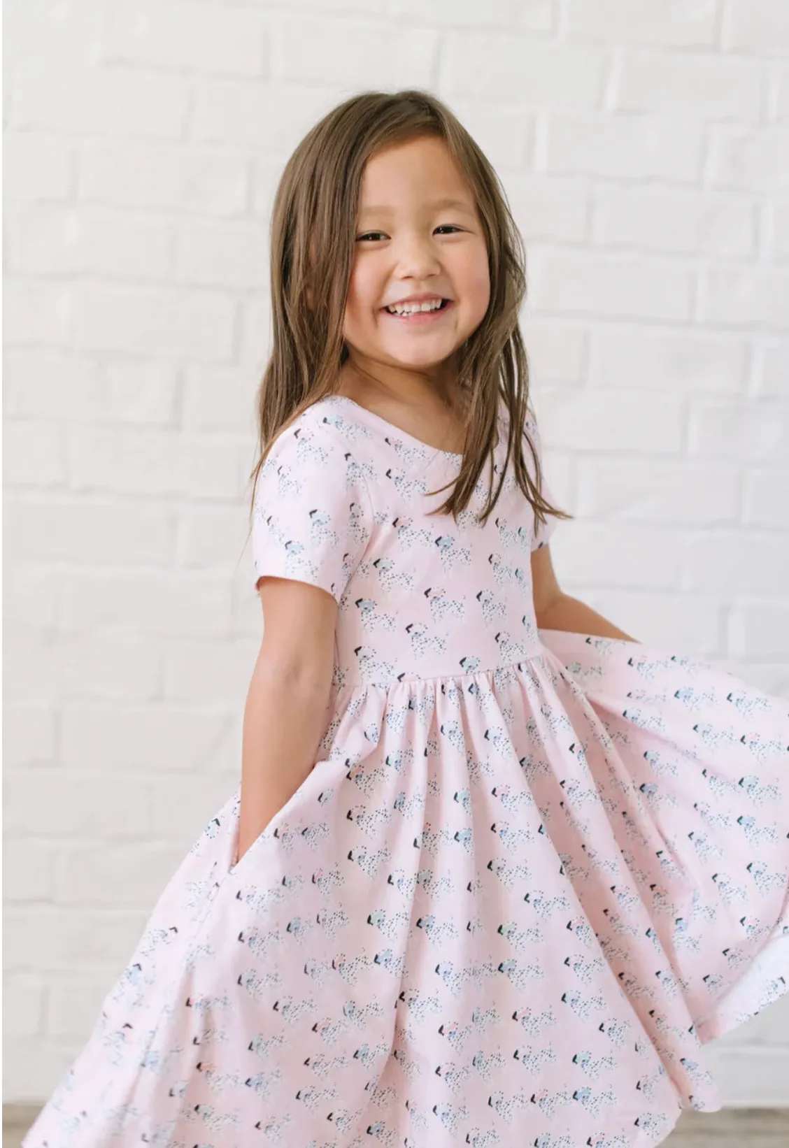 Dalmatian Twirl Dress