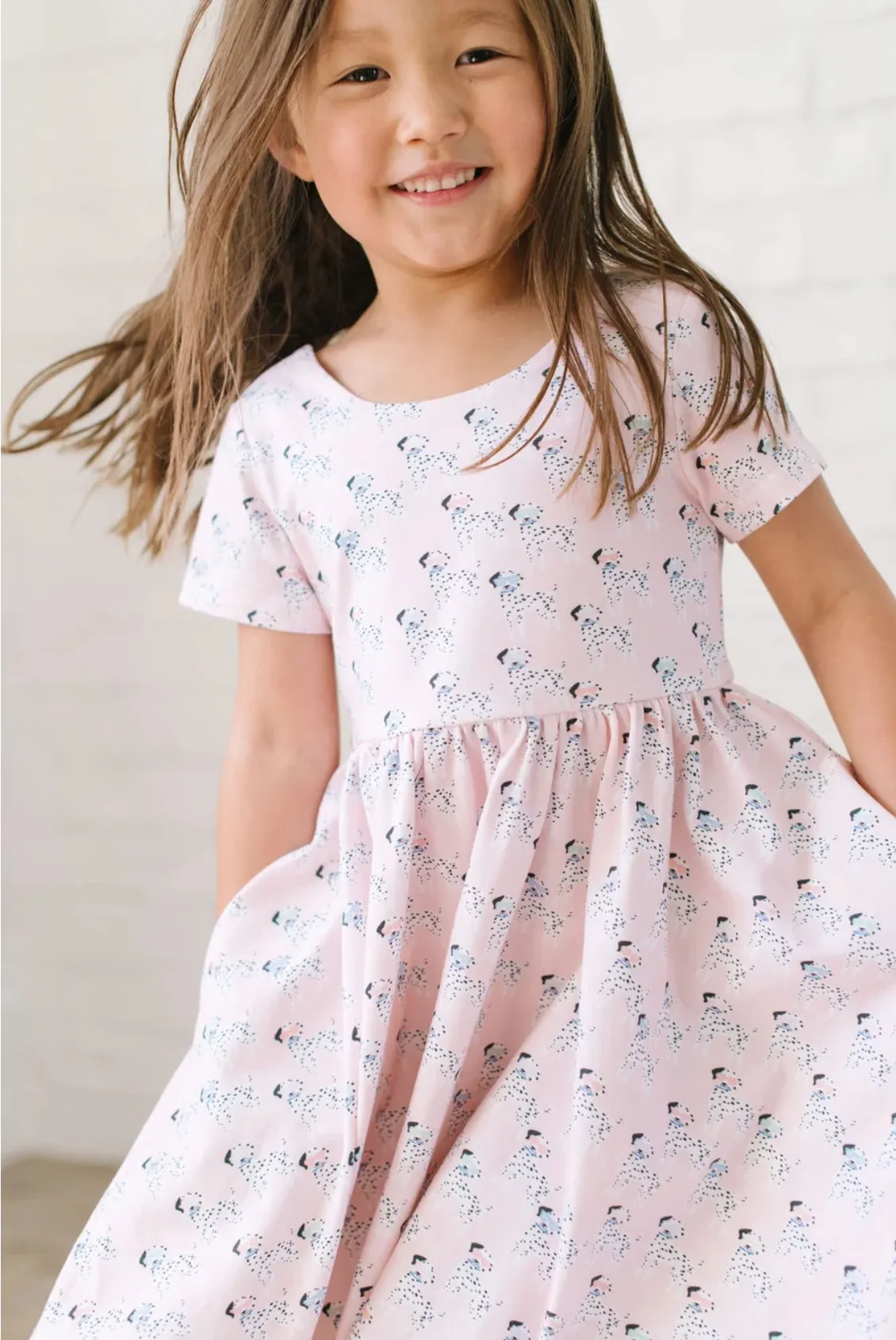 Dalmatian Twirl Dress