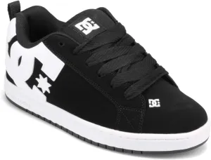 DC mens Dc Men's Court Graffik Casual Skateboarding Shoe, Black, 6.5 US