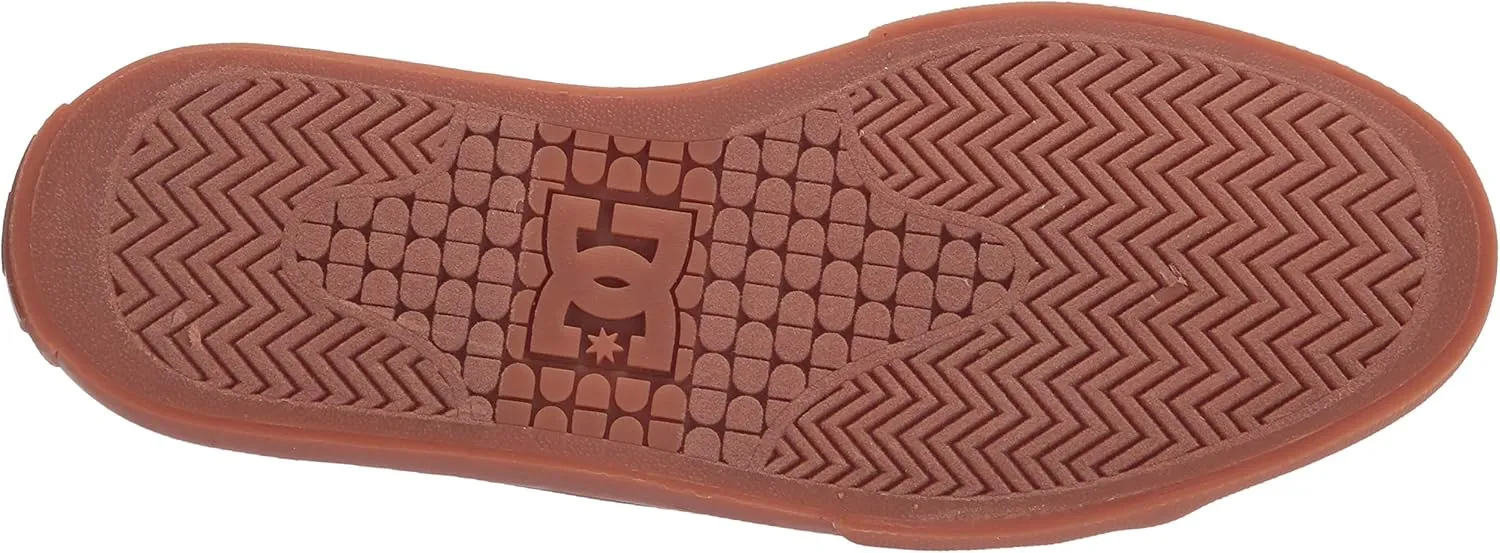 DC Men's Manual Low Top Vegan Friendly Casual Skate Shoe