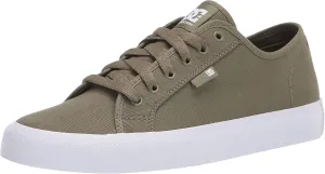 DC Men's Manual Low Top Vegan Friendly Casual Skate Shoe