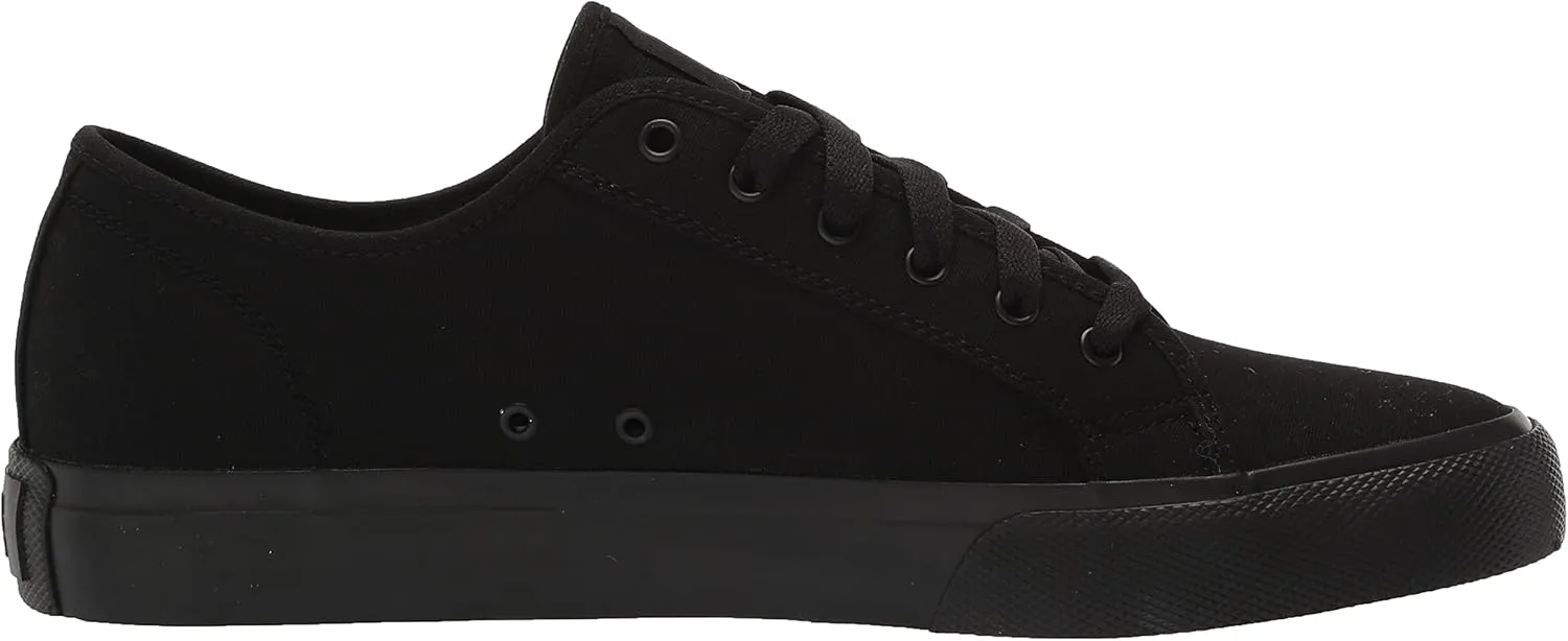 DC Men's Manual Low Top Vegan Friendly Casual Skate Shoe