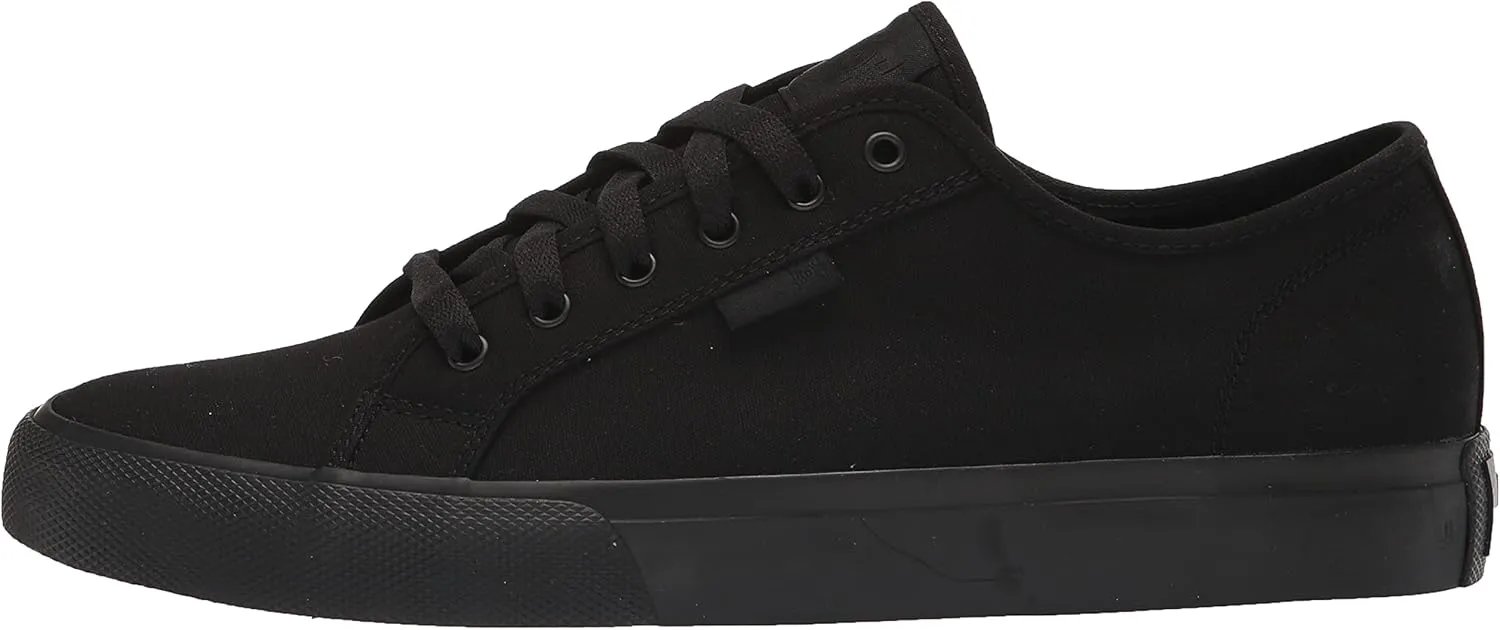 DC Men's Manual Low Top Vegan Friendly Casual Skate Shoe