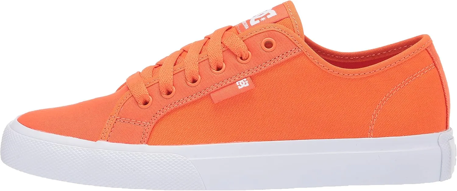 DC Men's Manual Low Top Vegan Friendly Casual Skate Shoe