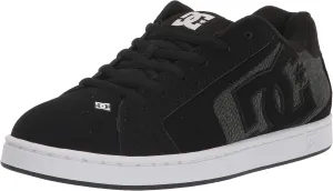 DC Men's Net Skate Casual Shoe, Black/Armor/Black, 10