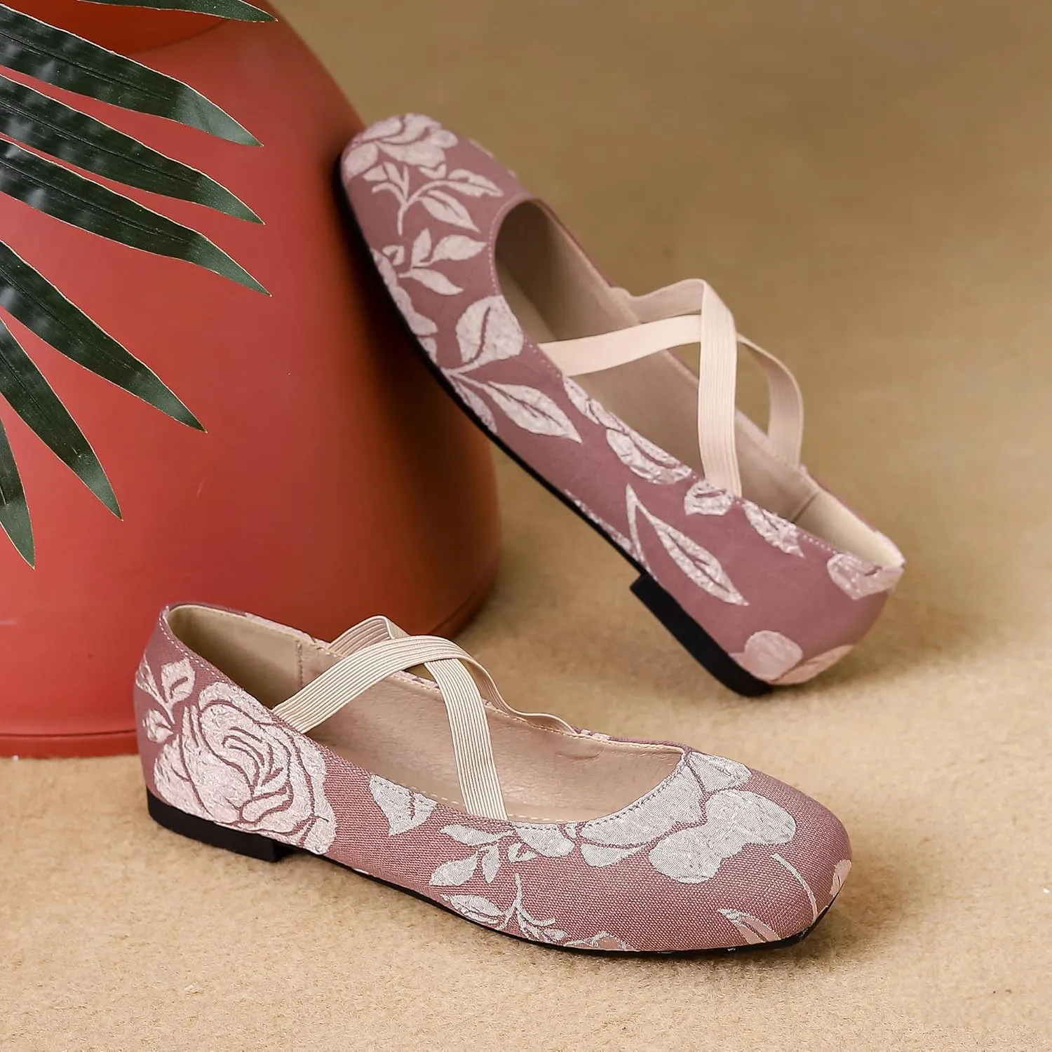 Dear Time Women's Mary Jane Flat Shoes Casual Simple Ballets Comfortable Dressy Office Walking Shoes