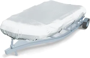 Dinghy Boat Cover 7 Sizes Dinghy Cover UV Resistant Boat Tarp for Inflatable Boat and Dinghy,330 * 165 * 46cm