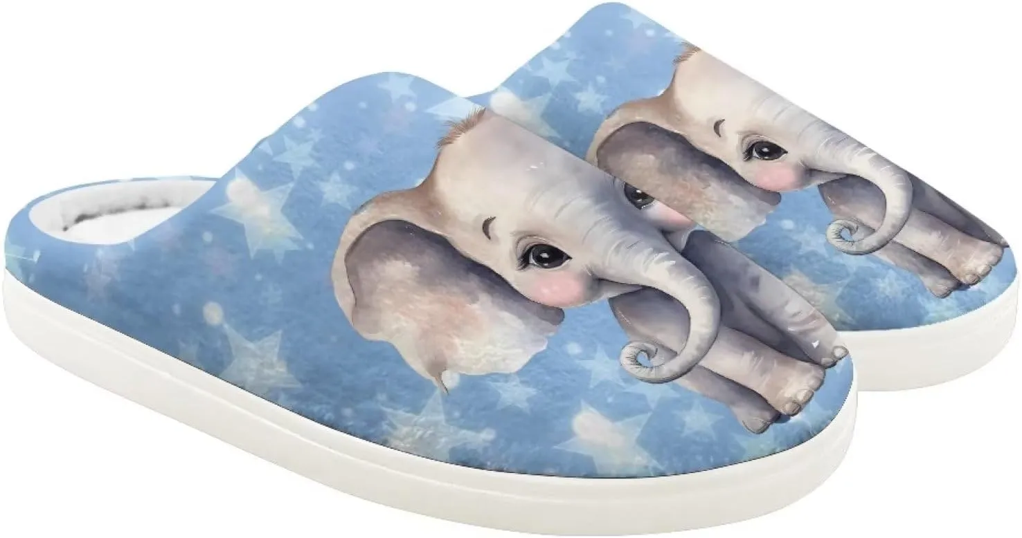 DISNIMO Boys Girls Toddler House Slippers,Kids Warm Slip On Home Slippers Cute Winter Nonslip Indoor Slippers