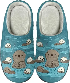 DISNIMO Slippers for Women Teens Adults, Womens Bedroom House Slippers Size 5.5-12