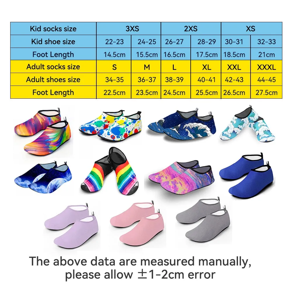 Diving Shoes Women Men Beach Swimming Water Sport Socks Barefoot Sneaker Yoga Fitness Dance Swim Surfing Diving Snorkeling Shoe