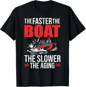 Drag Boating Boat Driver Racer Boat Rider Drag Boat Racing T-Shirt