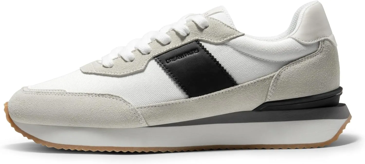 DREAM PAIRS Men's Fashion Sneakers Lace-Up Classic Shoes