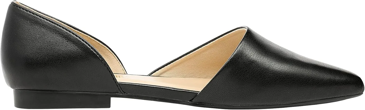 DREAM PAIRS Women's Elegant Dressy Flats Shoes Pointed Toe Casual Comfort Slip on Walking Flats for Women