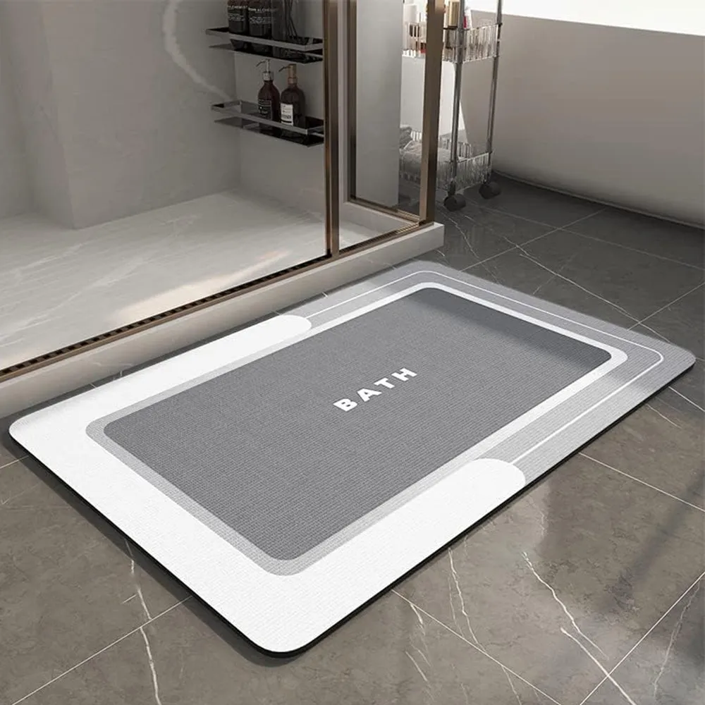Earth Bath Mat – Quick-Dry & Non-Slip