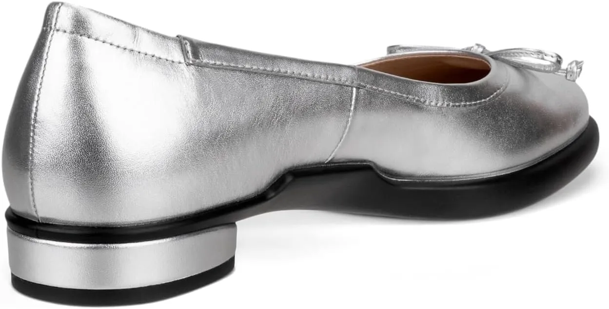 ECCO Women's Sculpted Luxe Ballerina Bow Ballet Flat