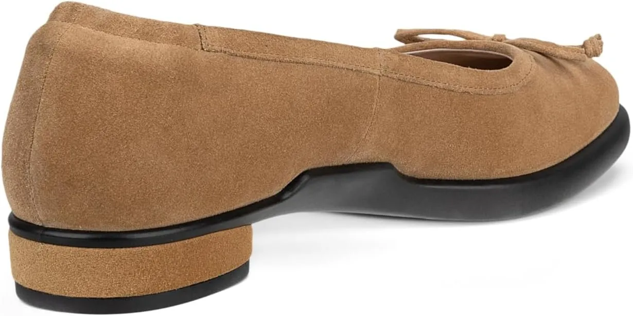 ECCO Women's Sculpted Luxe Ballerina Bow Ballet Flat