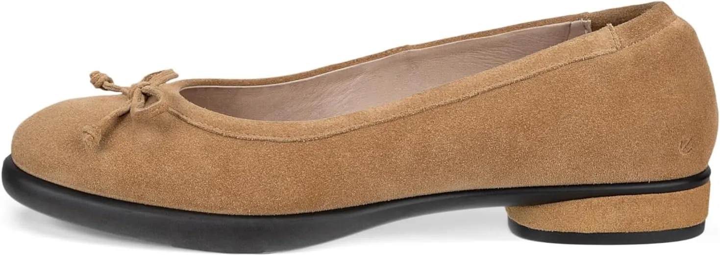ECCO Women's Sculpted Luxe Ballerina Bow Ballet Flat
