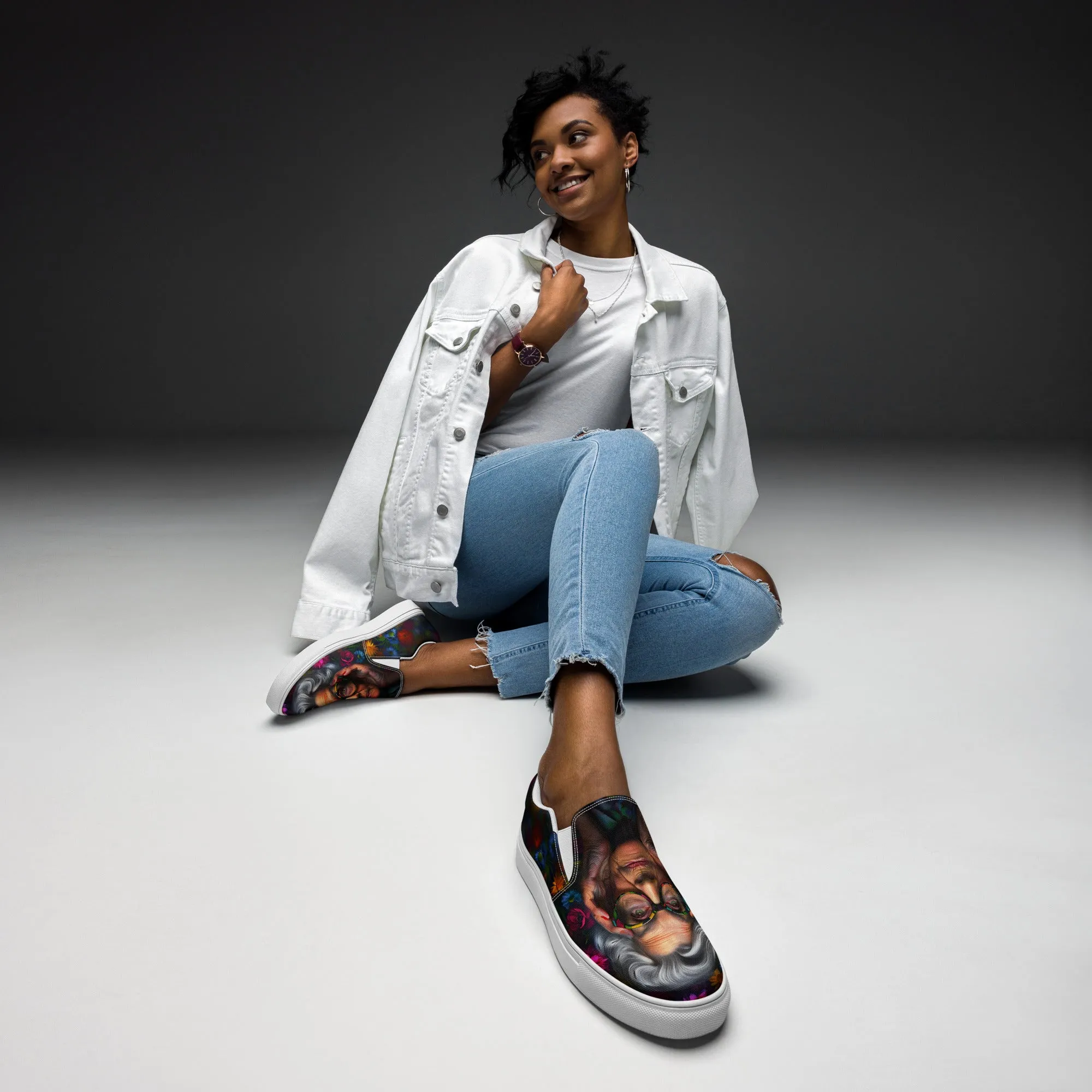 Elegant Vision Women’s slip-on canvas shoes
