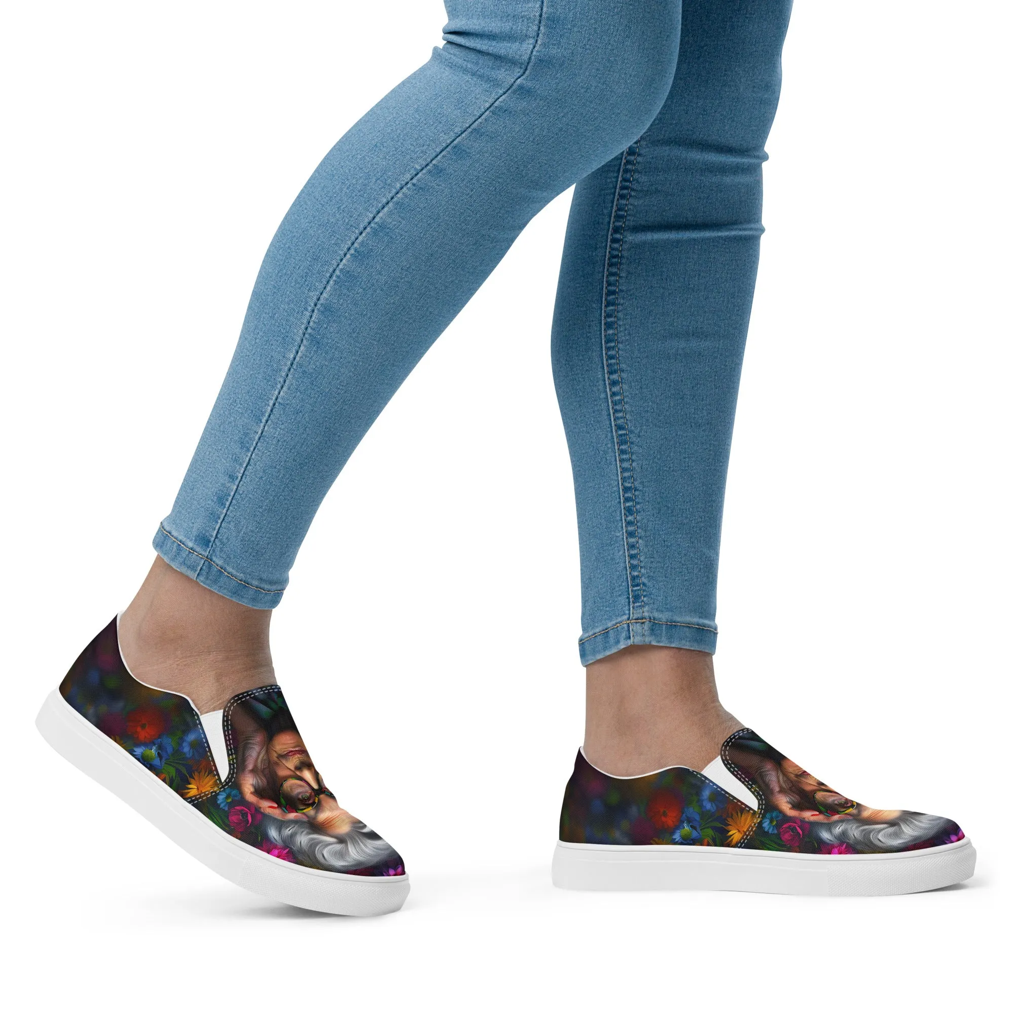 Elegant Vision Women’s slip-on canvas shoes