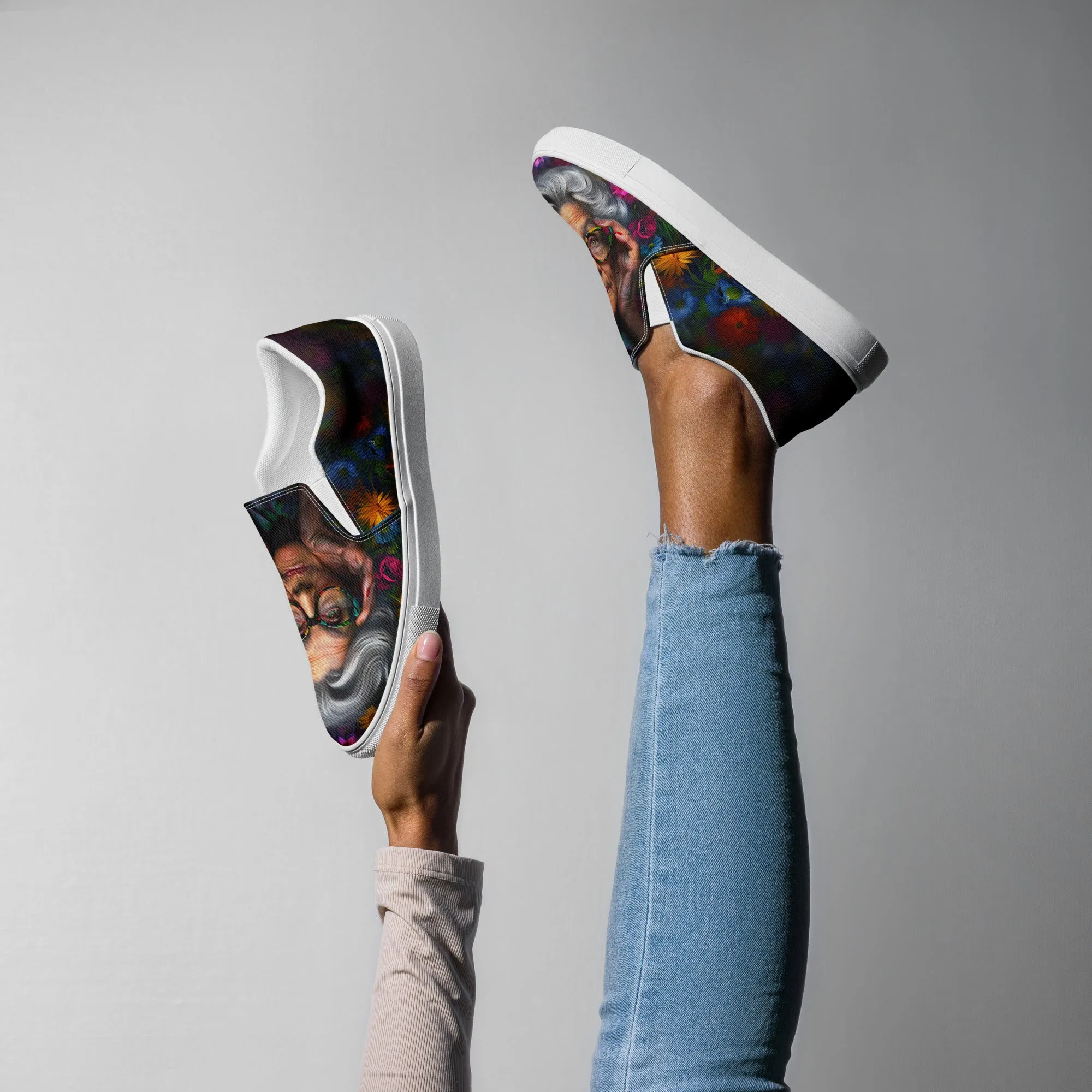 Elegant Vision Women’s slip-on canvas shoes