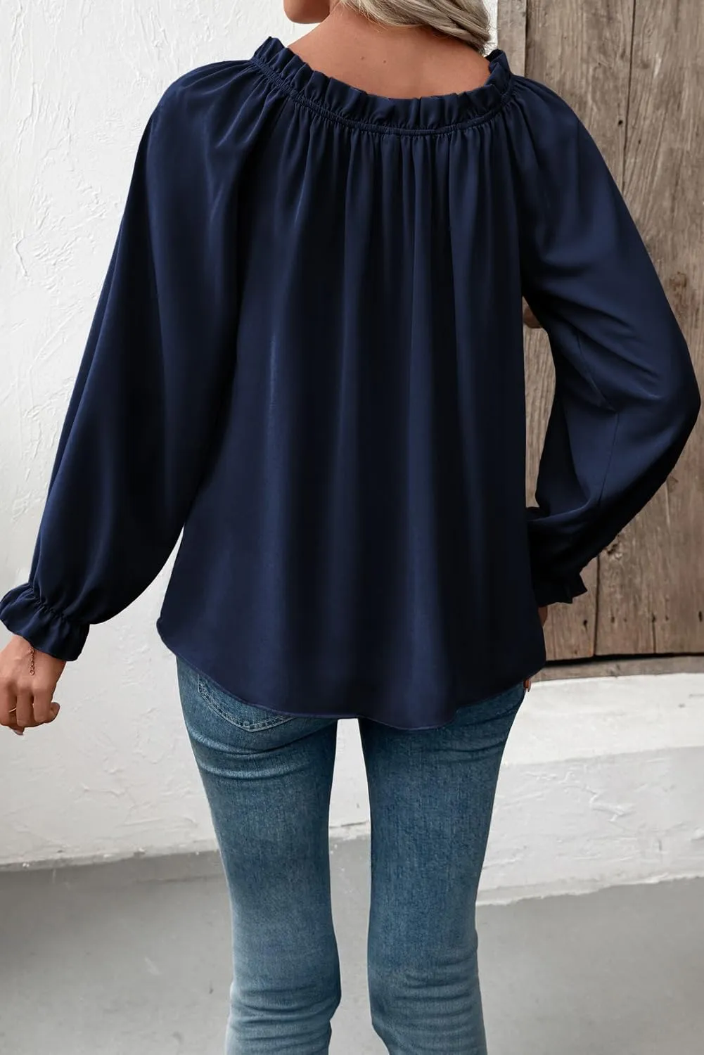 EVALESS Womens Tops Off The Shoulder Blouses for Women Dressy Casual Cute Puff Sleeve T Shirts Fashion 2025