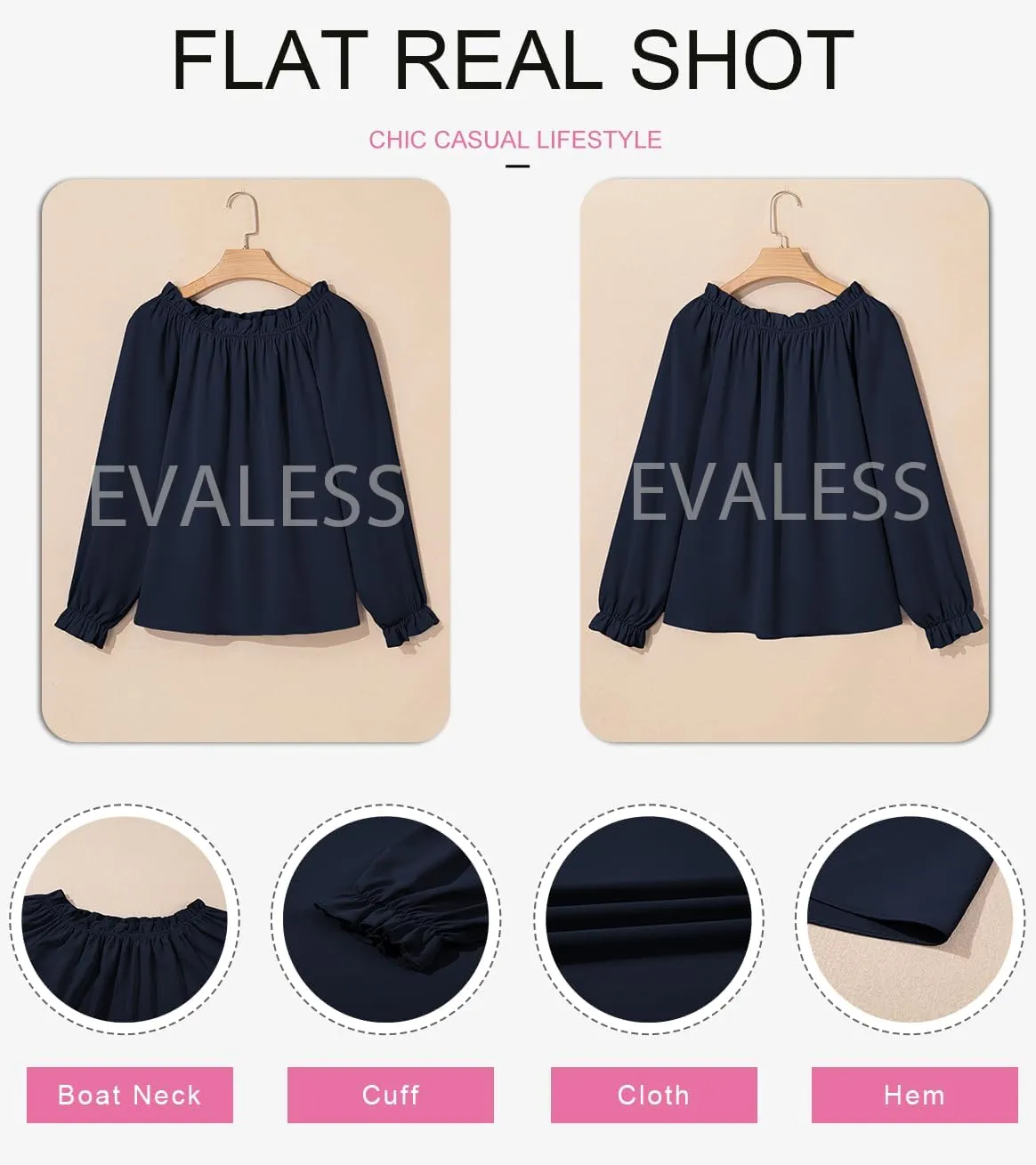 EVALESS Womens Tops Off The Shoulder Blouses for Women Dressy Casual Cute Puff Sleeve T Shirts Fashion 2025