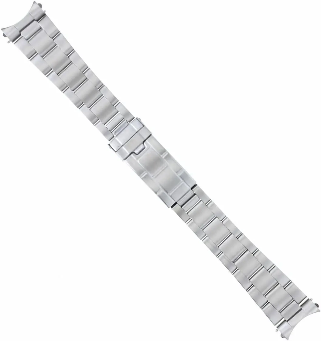 Ewatchparts Stainless Steel Oyster Watch Band With Flip Lock Clasp Compatible With Rolex Submariner 1680