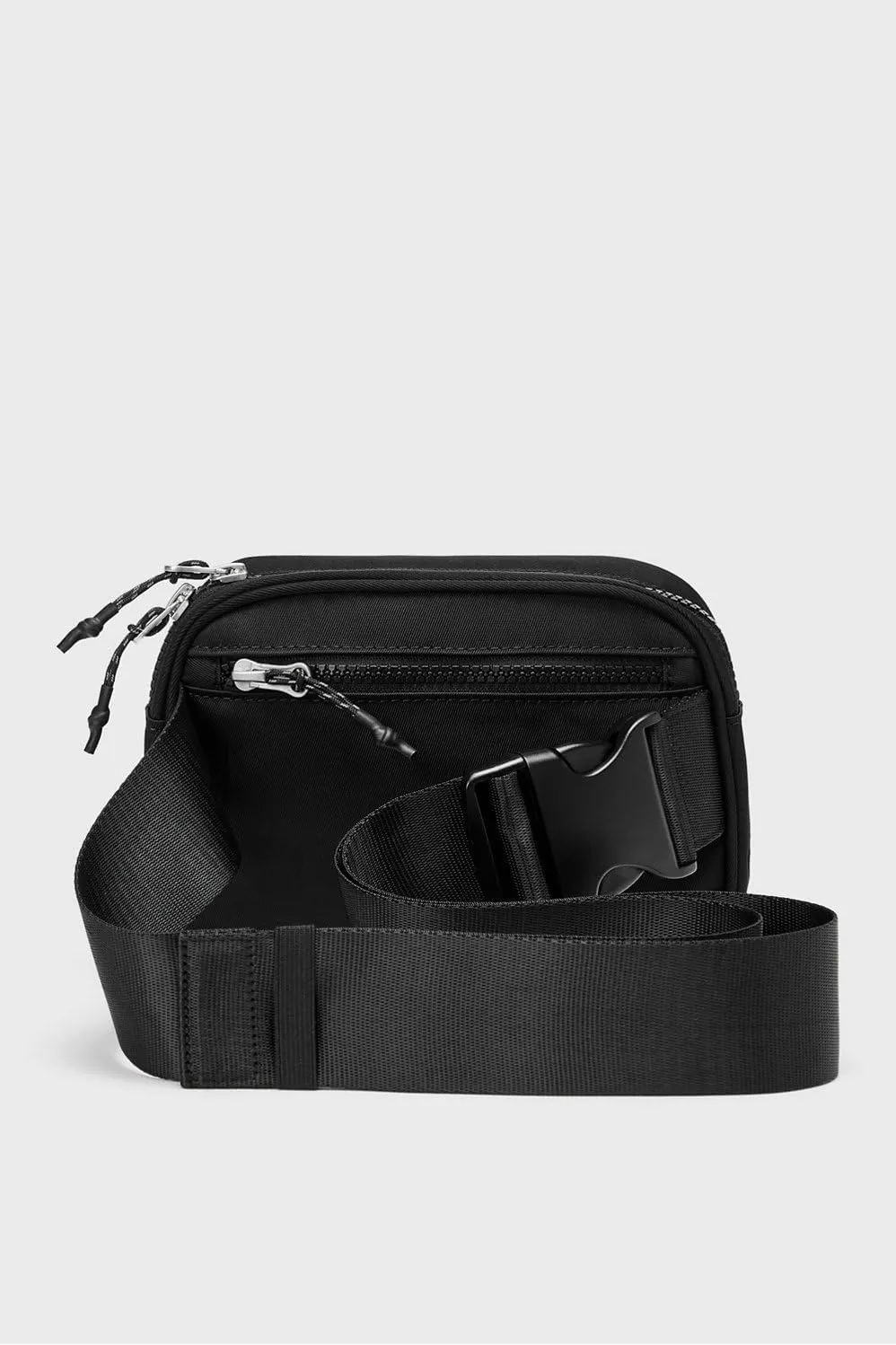 Fabletics The Belt Bag, Quick Dry, Zip Pockets, Black, OS