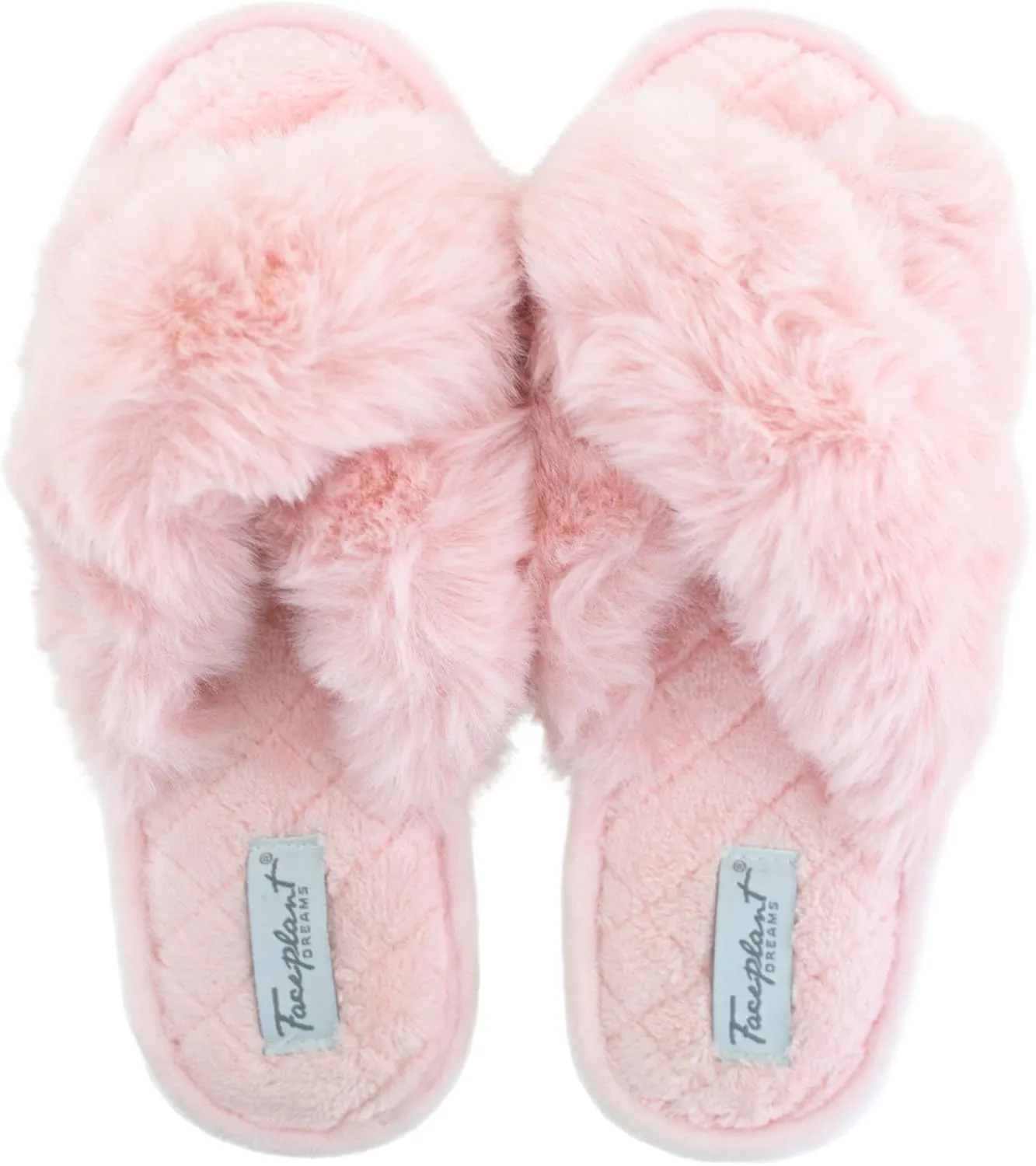 Faceplant Dreams Furry Slide House Slippers