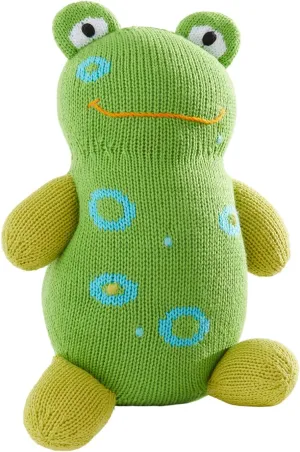 Fair Trade Organic Stuffed Animal - Flop The Frog