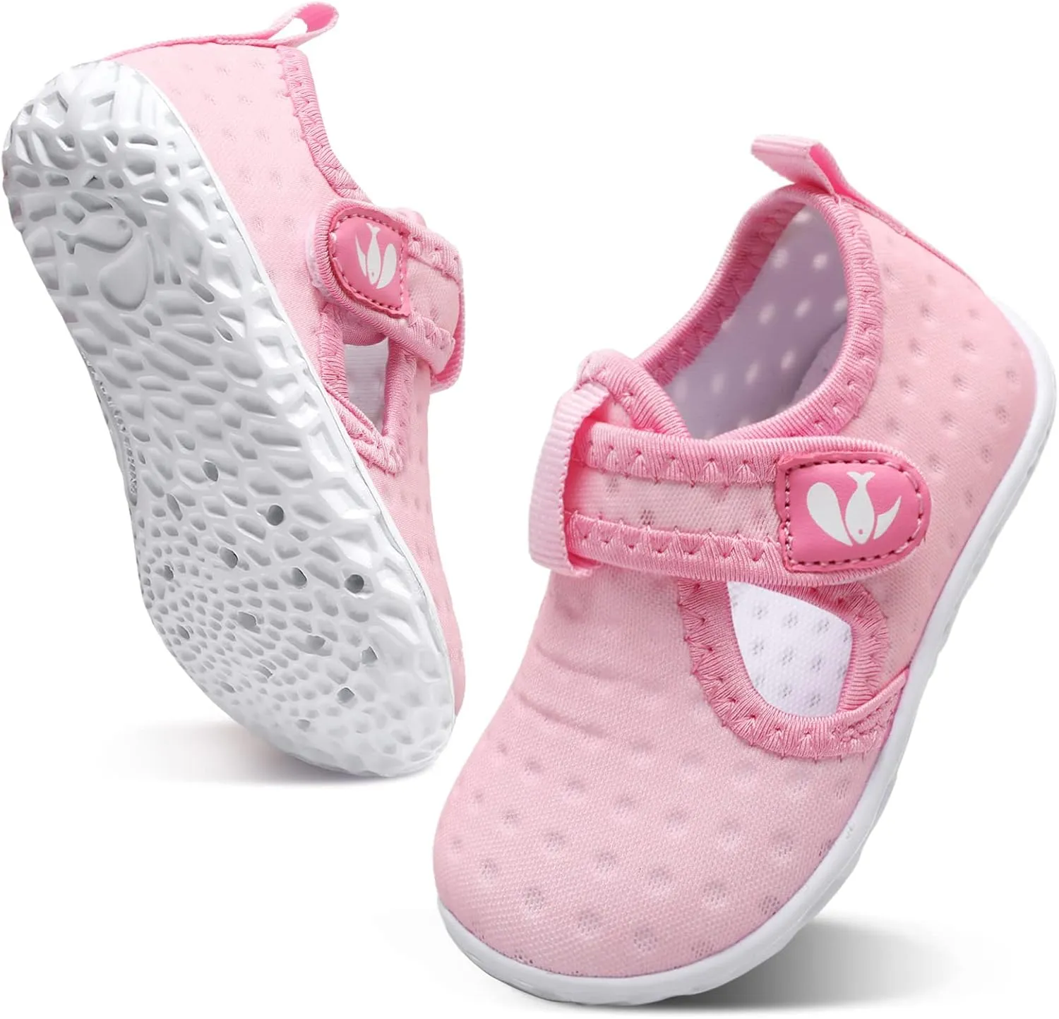 FEETCITY Boys Girls Water Shoes Kids Aqua Socks Quick Dry Barefoot for Beach Swimming Pool