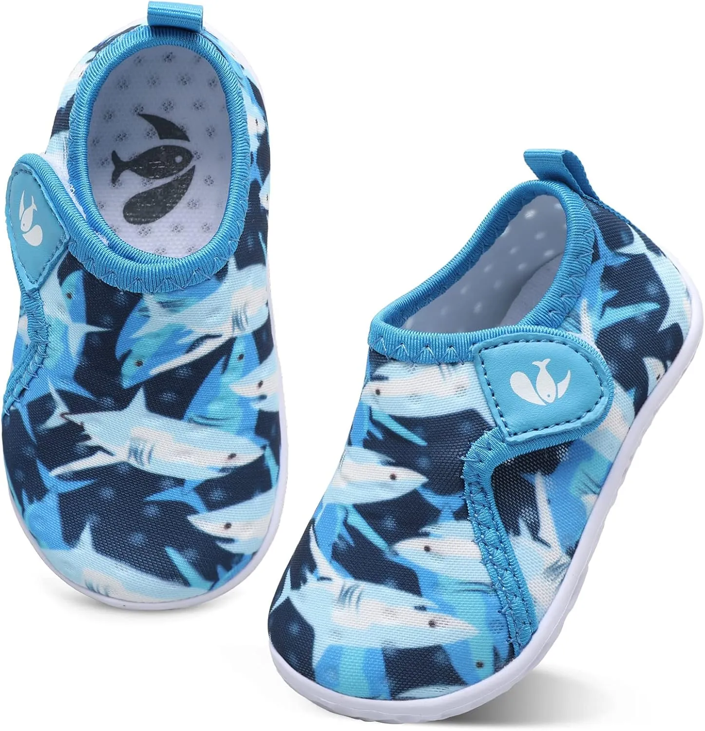 FEETCITY Boys Girls Water Shoes Kids Aqua Socks Quick Dry Barefoot for Beach Swimming Pool