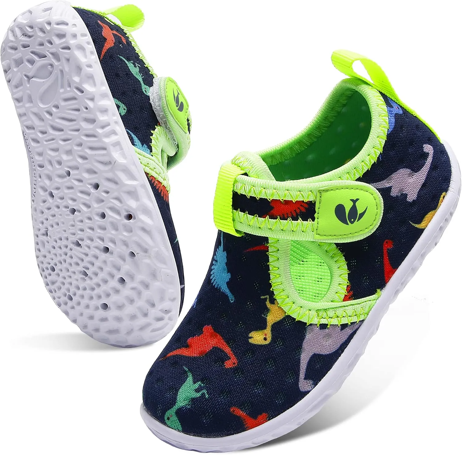 FEETCITY Boys Girls Water Shoes Kids Aqua Socks Quick Dry Barefoot for Beach Swimming Pool