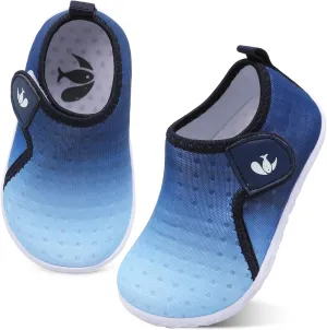 FEETCITY Boys Girls Water Shoes Kids Aqua Socks Quick Dry Barefoot for Beach Swimming Pool