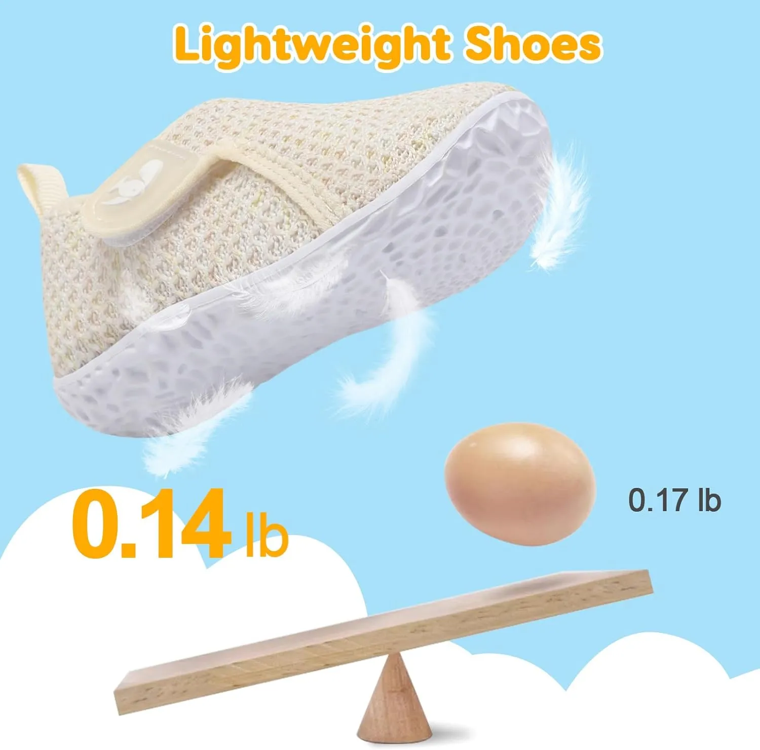 FEETCITY Boys Girls Water Shoes Kids Aqua Socks Quick Dry Barefoot for Beach Swimming Pool