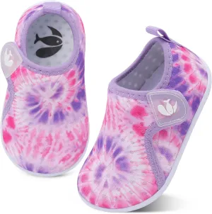 FEETCITY Boys Girls Water Shoes Kids Aqua Socks Quick Dry Barefoot for Beach Swimming Pool