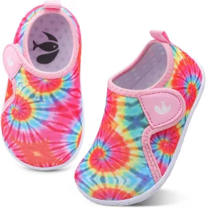 FEETCITY Boys Girls Water Shoes Kids Aqua Socks Quick Dry Barefoot for Beach Swimming Pool