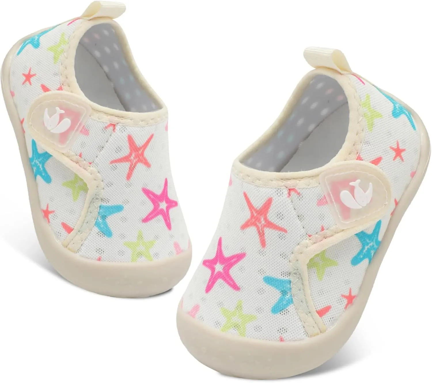 FEETCITY Wide Baby Water Shoes Boys Girls Barefoot Shoes Quick-Dry Kids Aqua Socks for Beach Swim Pool